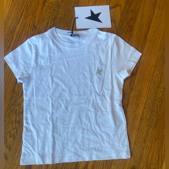 -Golden Goose White Star T Shirt - Picture 2 of 5